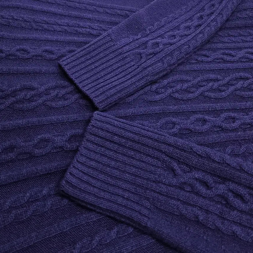 [BUNJANG] BCBC Cable Knit Long Dress / BCBC 케이블 니트 롱 원피스