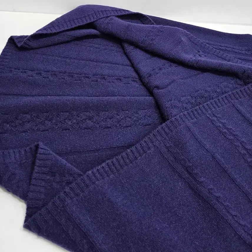 [BUNJANG] BCBC Cable Knit Long Dress / BCBC 케이블 니트 롱 원피스