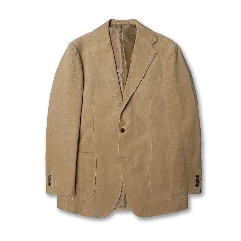 [BUNJANG] Lamarche Napoli Duca Visconti Beige Corduroy Jacket / 라마르쉐 [Lamarche] 나폴리 듀카 비스콘티 베이지 코듀로이 자켓