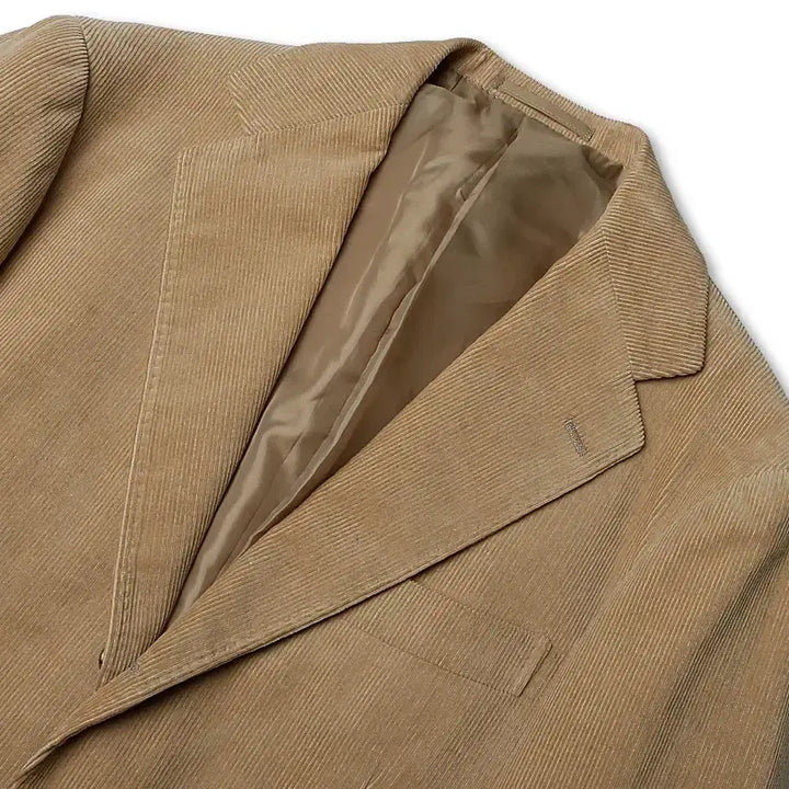 [BUNJANG] Lamarche Napoli Duca Visconti Beige Corduroy Jacket / 라마르쉐 [Lamarche] 나폴리 듀카 비스콘티 베이지 코듀로이 자켓