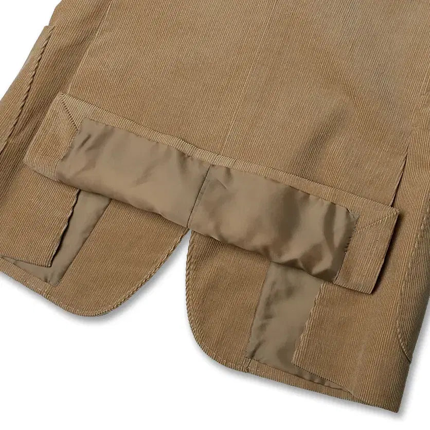 [BUNJANG] Lamarche Napoli Duca Visconti Beige Corduroy Jacket / 라마르쉐 [Lamarche] 나폴리 듀카 비스콘티 베이지 코듀로이 자켓