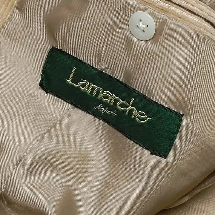 [BUNJANG] Lamarche Napoli Duca Visconti Beige Corduroy Jacket / 라마르쉐 [Lamarche] 나폴리 듀카 비스콘티 베이지 코듀로이 자켓