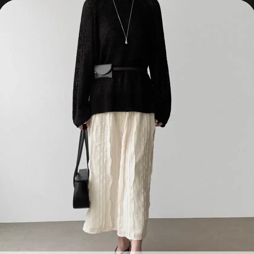 [BUNJANG] Robin Frill Ruffle Skirt Ivory / 로빈프릴러플스커트치마 아이보리