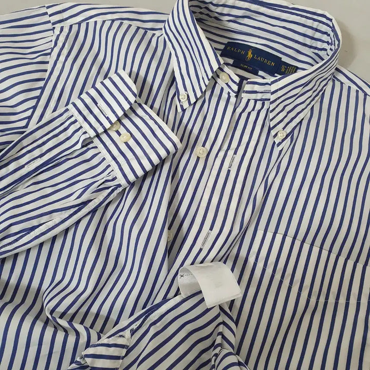 [BUNJANG] Polo Ralph Lauren Striped Shirt / No.26022606 폴로 스트라이프 셔츠 남방