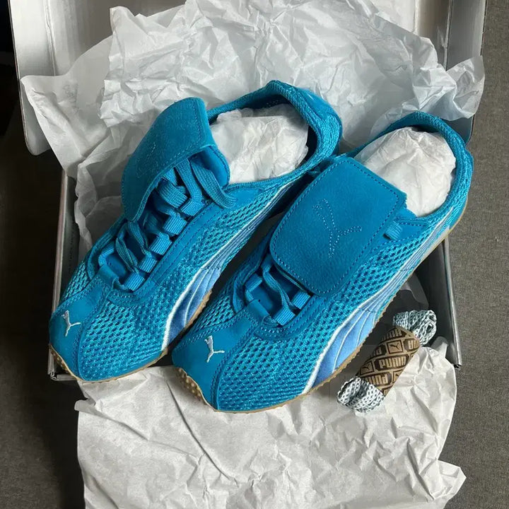 [BUNJANG] Puma Open YY Hyperlink Blue Sneakers / 푸마 오픈yy 하이퍼링크 블루