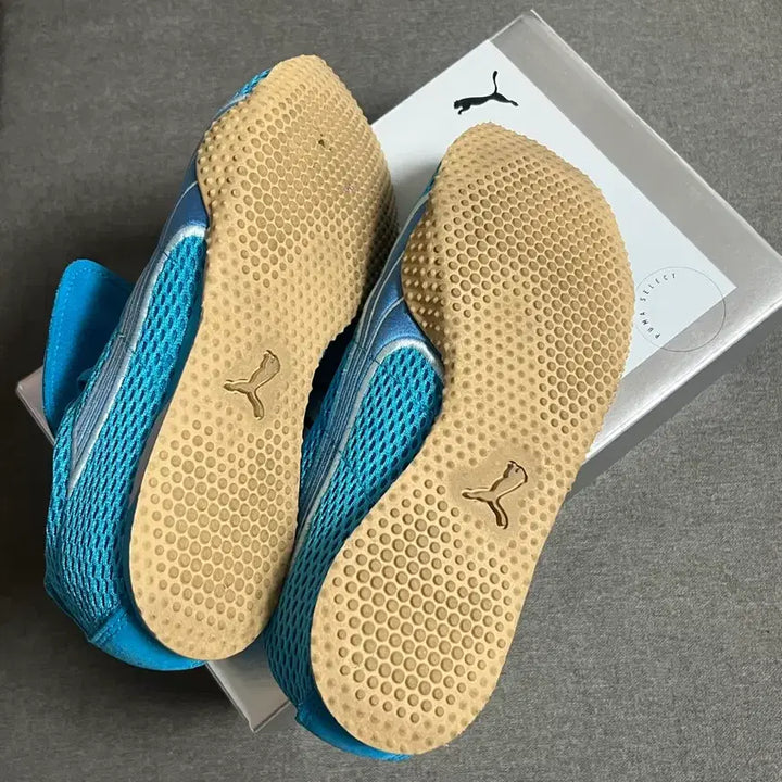 [BUNJANG] Puma Open YY Hyperlink Blue Sneakers / 푸마 오픈yy 하이퍼링크 블루