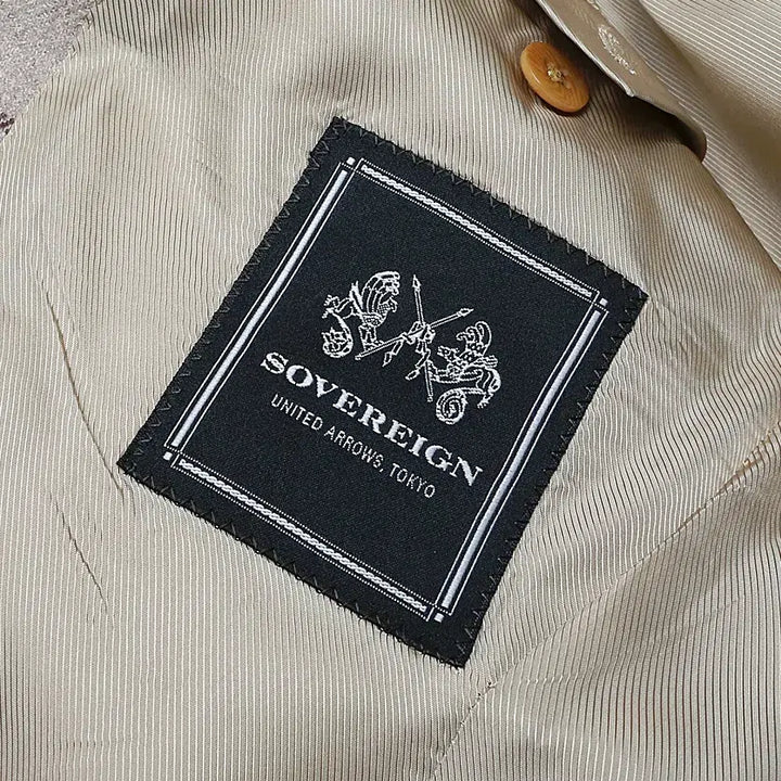 [BUNJANG] Sovereign House Cashmere Blend Check Jacket / 소버린 하우스 [Sovereign House] 캐시미어 블렌드 체크 자켓