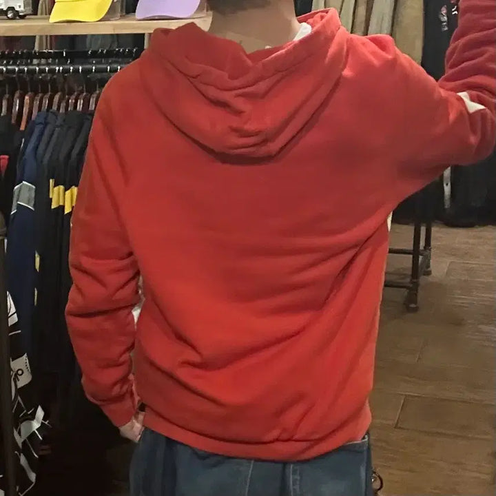 [BUNJANG] Adidas Hoodie Red - Size L / [HI] 아디다스 후드티 레드