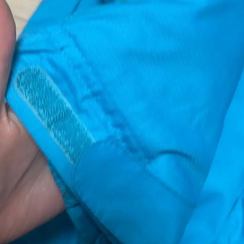 [BUNJANG] Nike FC Barcelona Windbreaker Blue Padded Jacket / 나이키 FC 바르셀로나 바람막이 블루 패딩