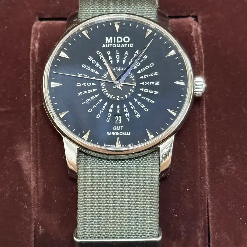 [BUNJANG] MIDO Baroncelli GMT Watch / 미도(MIDO) 바론첼리 GMT