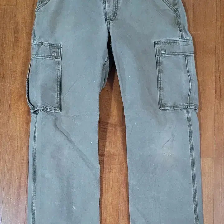 [BUNJANG] Carhartt Relaxed Fit Cargo Pants / 칼하트 릴렉스핏 카고 모스그린