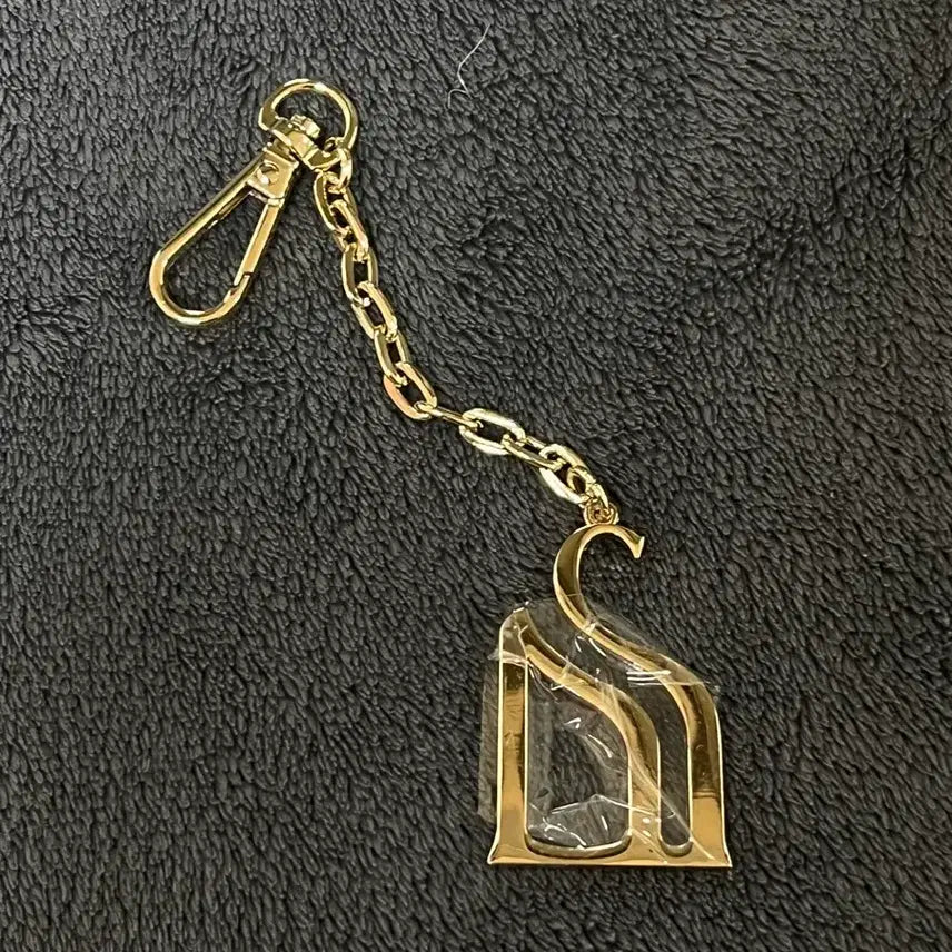 [BUNJANG] Metal Chain Bag Charm Keyring / (새상품) 골드 메탈 체인 가방참 열쇠고리 폰스트랩참 키링