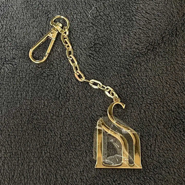 [BUNJANG] Metal Chain Bag Charm Keyring / (새상품) 골드 메탈 체인 가방참 열쇠고리 폰스트랩참 키링