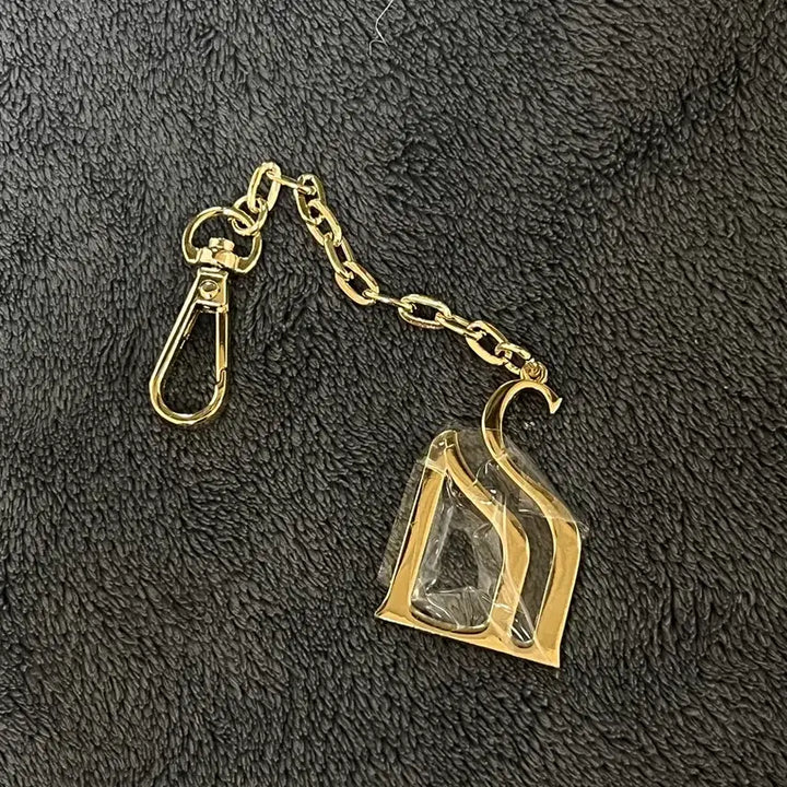 [BUNJANG] Metal Chain Bag Charm Keyring / (새상품) 골드 메탈 체인 가방참 열쇠고리 폰스트랩참 키링