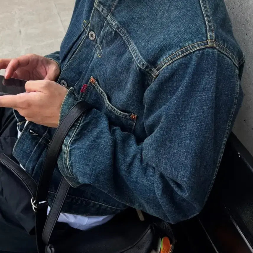 [BUNJANG] LVC Type 1 Denim Jacket 1st Generation / LVC 타입1 데님 자켓 1세대