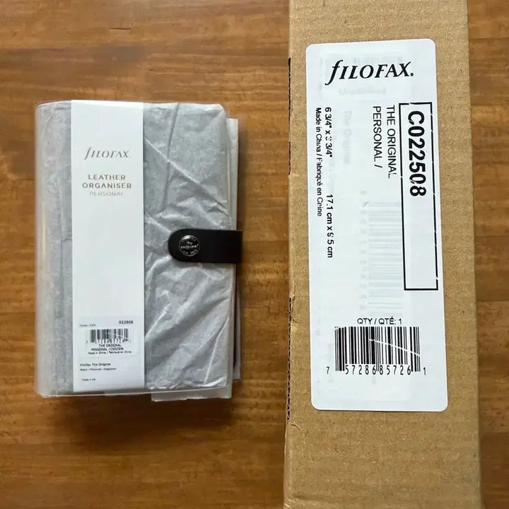 [BUNJANG] Filofax Original Black A6 Bible Size Diary / [새재품 풀박스]파일로팩스 오리지널 블랙 a6 바이블 사이즈