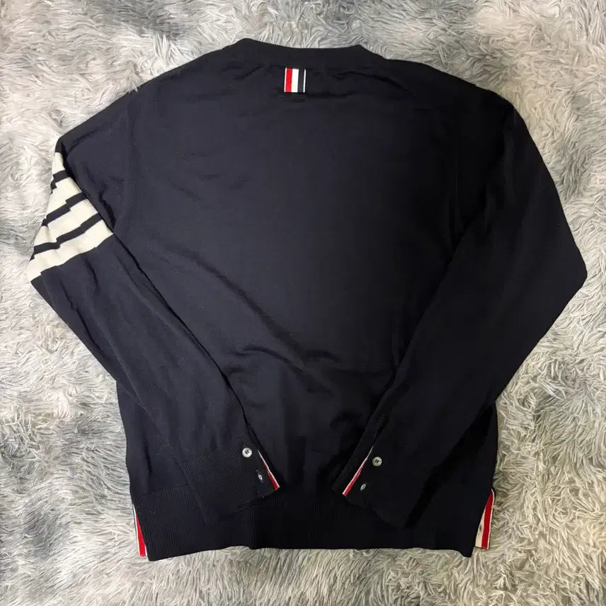 [BUNJANG] Thom Browne Navy Knit Sweater / 신형 톰브라운 네이비 니트  급처 2사이즈