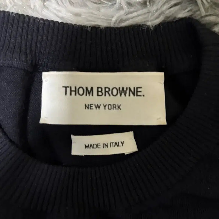 [BUNJANG] Thom Browne Navy Knit Sweater / 신형 톰브라운 네이비 니트  급처 2사이즈