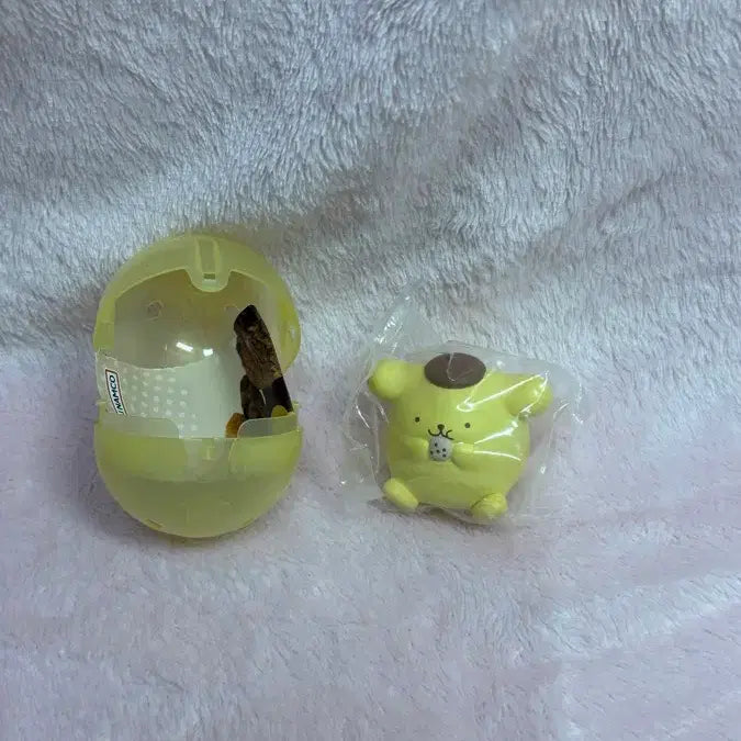 [BUNJANG] Sanrio Pompompurin Figure / 폼폼푸린 너무 많이 먹어서 가챠