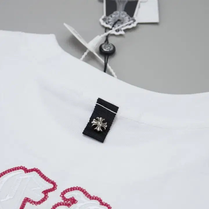 [BUNJANG] Chrome Hearts Big Logo Embroidered Hoodie White / 1111111111