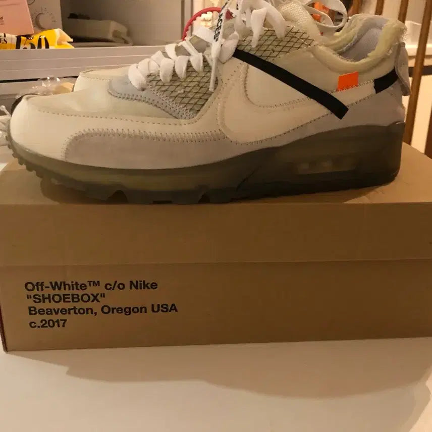 [BUNJANG] Nike Off-White The Ten Air Max 90 Sneakers / 나이키 오프화이트 더텐 에어맥스99
