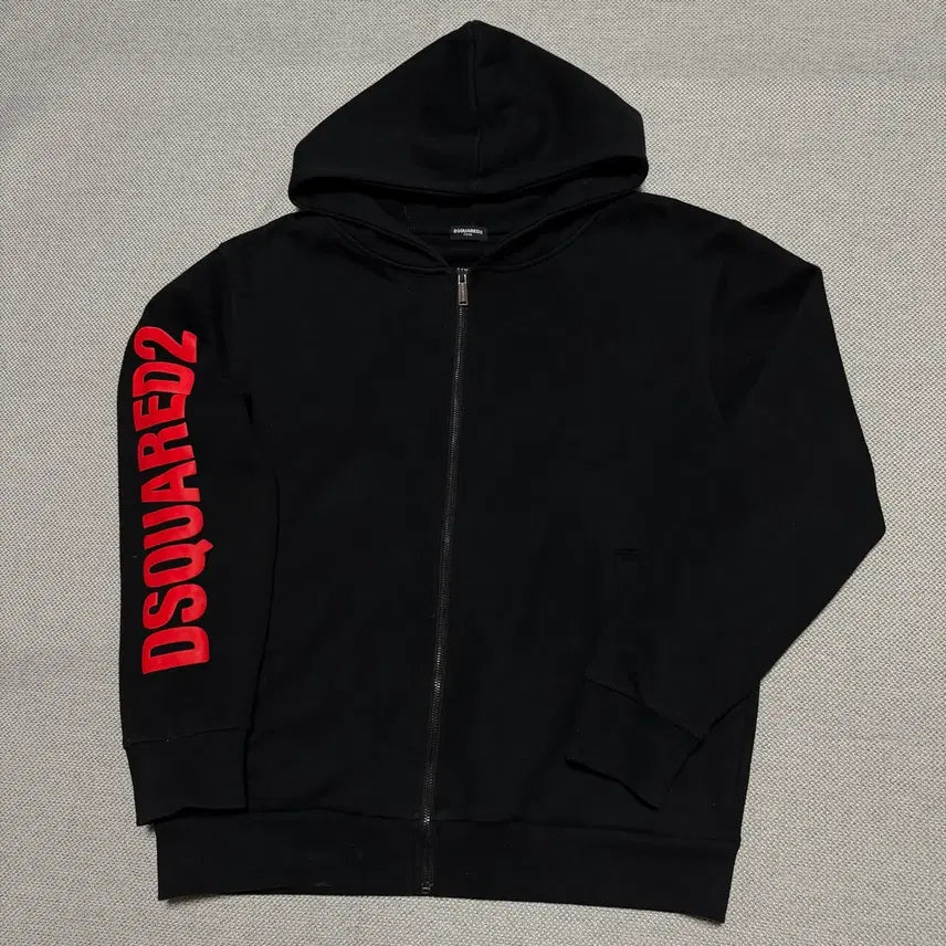[BUNJANG] Dsquared2 Side Print Hoodie Zip-up / 디스퀘어드2 홈 사이드 백프린팅 후드집업