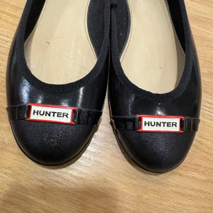 [BUNJANG] Hunter Black Flats UK3 / 헌터 블랙 플랫슈즈UK3