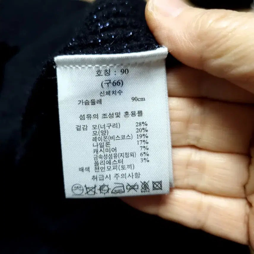 [BUNJANG] SJ WANI Rex Fur Point Zip-up Cardigan / SJ와니 렉스퍼 포인트 집업가디건