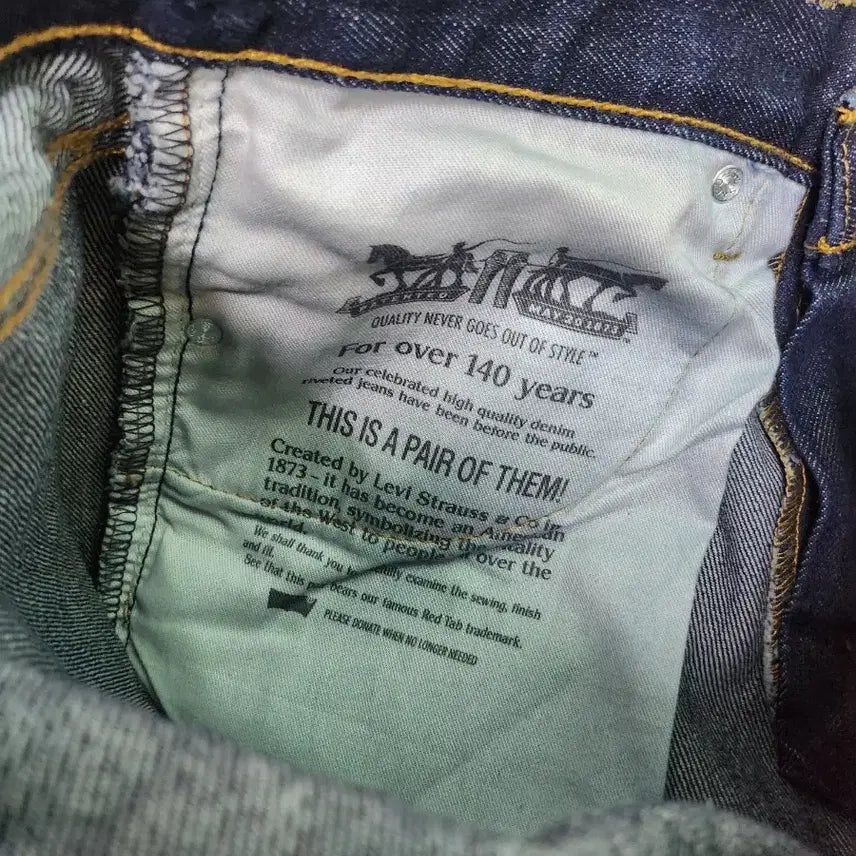 [BUNJANG] Levi's 505 Denim Jeans / 리바이스 데님 청바지 진청