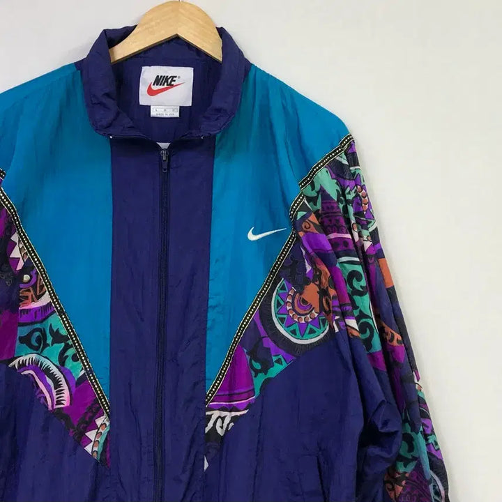 [BUNJANG] Nike Swoosh Old School Windbreaker / 105 나이키 스우시 올드스쿨 바람막이