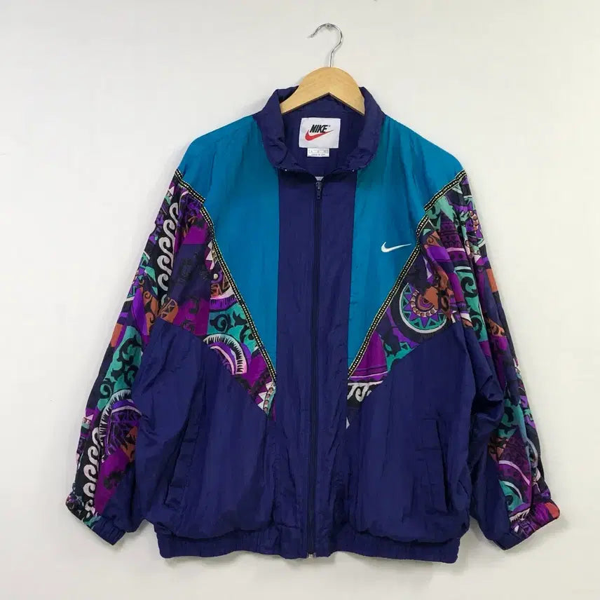 [BUNJANG] Nike Swoosh Old School Windbreaker / 105 나이키 스우시 올드스쿨 바람막이