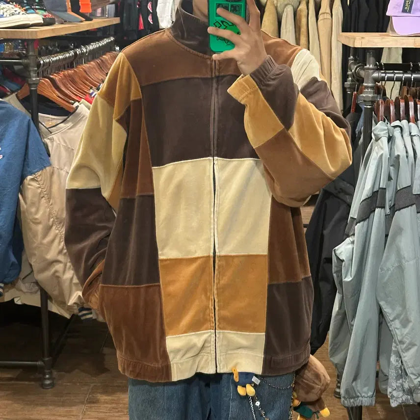 [BUNJANG] IRVINE Fleece Brown Jacket / [HI] IRVINE 후리스 브라운