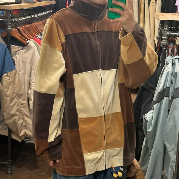 [BUNJANG] IRVINE Fleece Brown Jacket / [HI] IRVINE 후리스 브라운