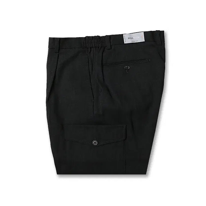 [BUNJANG] Universal Language Charcoal Gray Cargo String Pants / 유니버셜 랭귀지 [Universal Language] 카고 스트링 팬츠