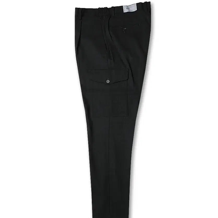 [BUNJANG] Universal Language Charcoal Gray Cargo String Pants / 유니버셜 랭귀지 [Universal Language] 카고 스트링 팬츠