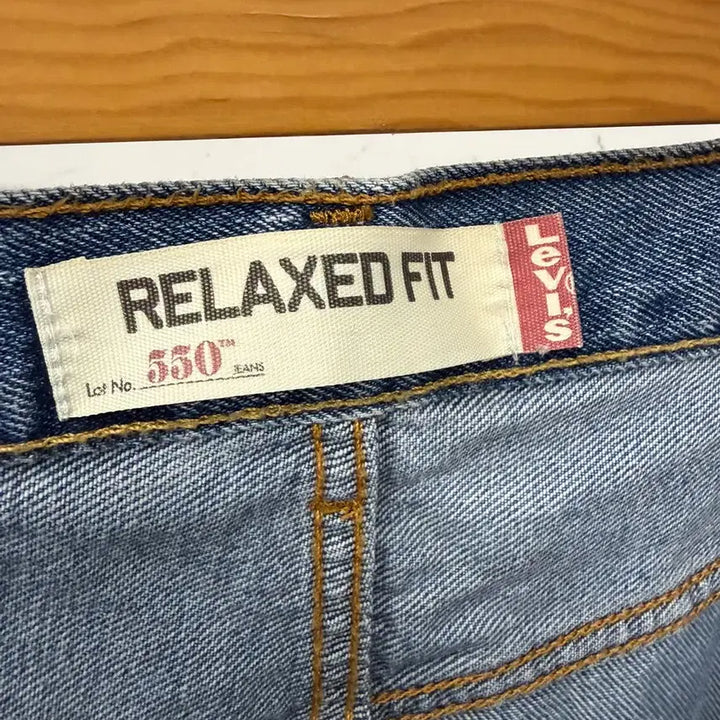 [BUNJANG] Levi's 550 Denim Jeans / 남성용 리바이스 00's 550 청바지 데님 팬츠