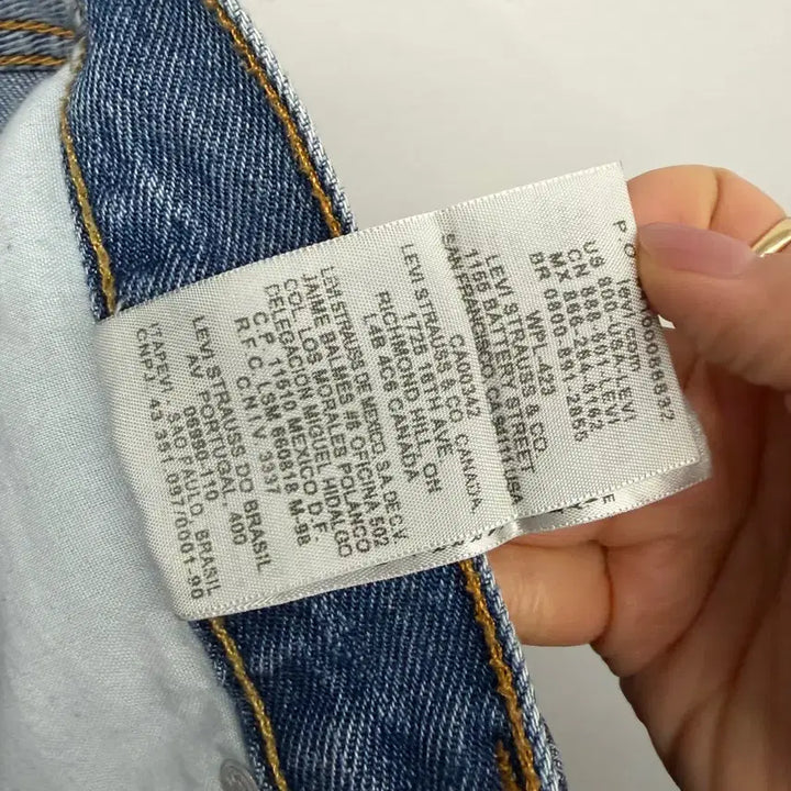 [BUNJANG] Levi's 550 Denim Jeans / 남성용 리바이스 00's 550 청바지 데님 팬츠