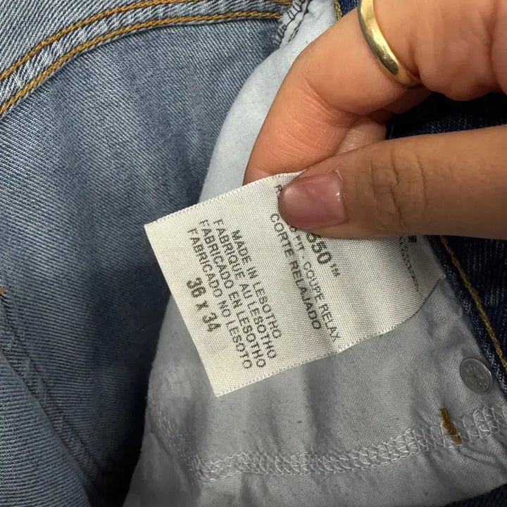 [BUNJANG] Levi's 550 Denim Jeans / 남성용 리바이스 00's 550 청바지 데님 팬츠