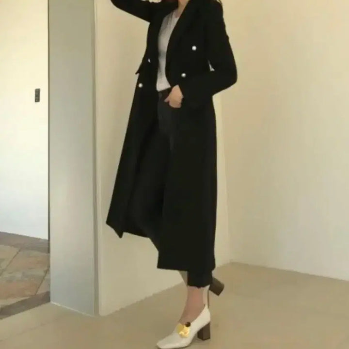 [BUNJANG] Bluemine Modern Coat - Black / 블루민 모던 코트 블랙