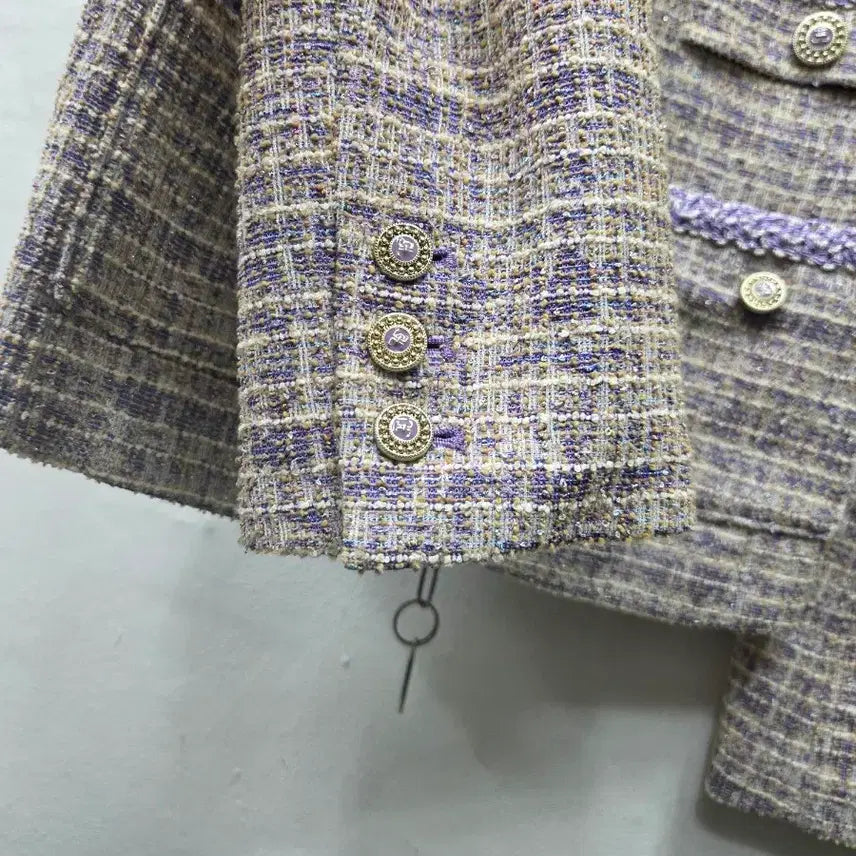 [BUNJANG] Edited Tweed Jacket / 에디티드트위드자켓55
