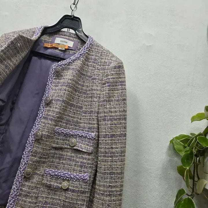 [BUNJANG] Edited Tweed Jacket / 에디티드트위드자켓55