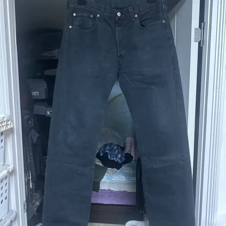 [BUNJANG] Levi's 501 Black Jeans / [34X32] 빈티지 리바이스 501 블랙진