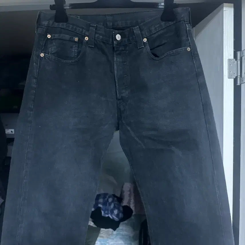 [BUNJANG] Levi's 501 Black Jeans / [34X32] 빈티지 리바이스 501 블랙진