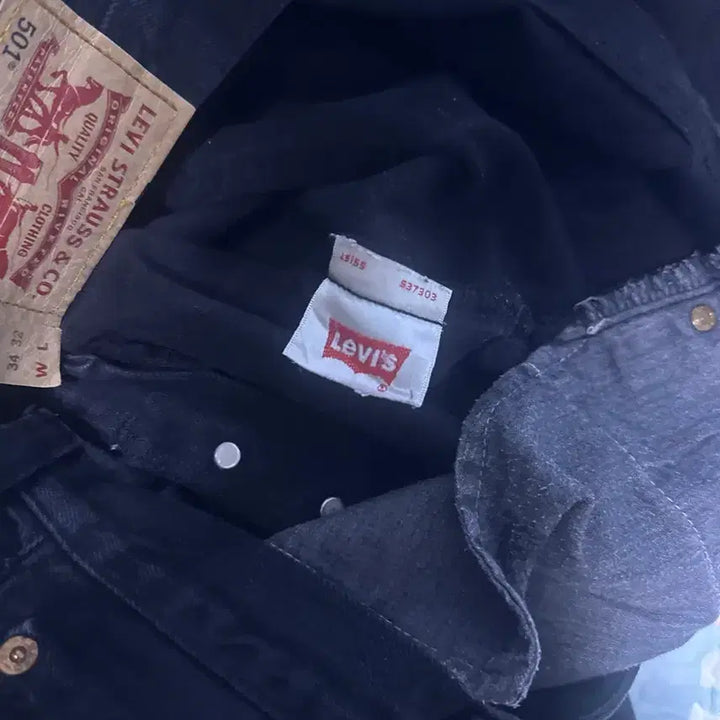 [BUNJANG] Levi's 501 Black Jeans / [34X32] 빈티지 리바이스 501 블랙진