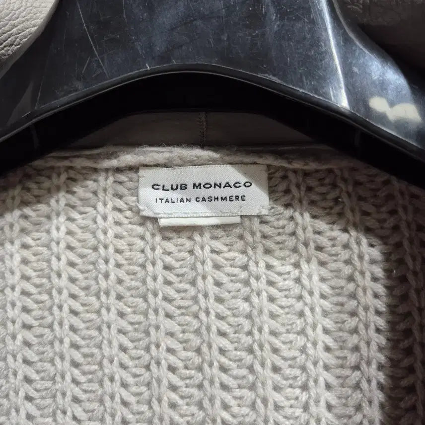 [BUNJANG] Anne Klein Knit Long Cardigan Coat / Anne Klein 니트 롱 가디건 코트