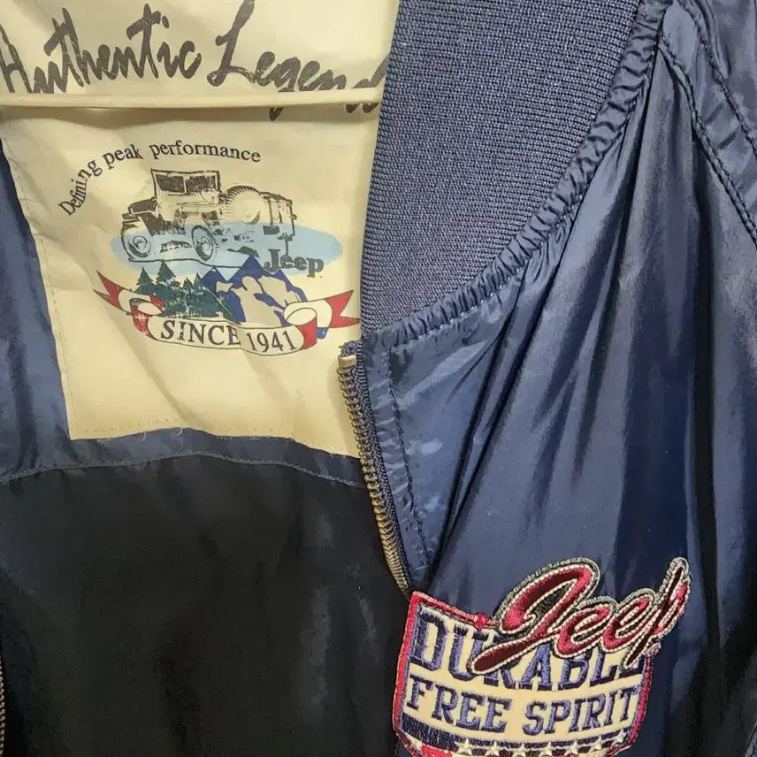 [BUNJANG] Jeep Bomber Jacket 100 / 지프 항공점퍼 100