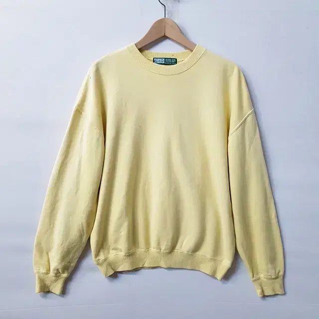 [BUNJANG] Studio Ghibli Totoro Yellow Sweatshirt / 정품 이웃집의 토토로 맨투맨 티셔츠 옐로우