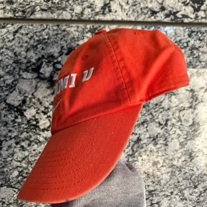 [BUNJANG] Nike Miami Ball Cap Orange Hat / 나이키 마이애미 볼캡 오렌지 모자 캡