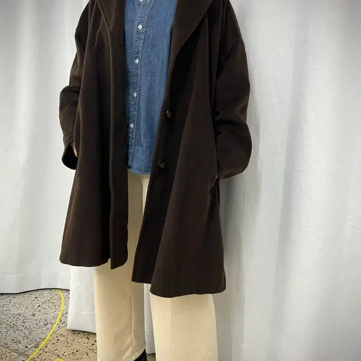 [BUNJANG] Max Mara Oversized Coat Lana Wool / 막스마라 오버핏 코트 라나울 100%