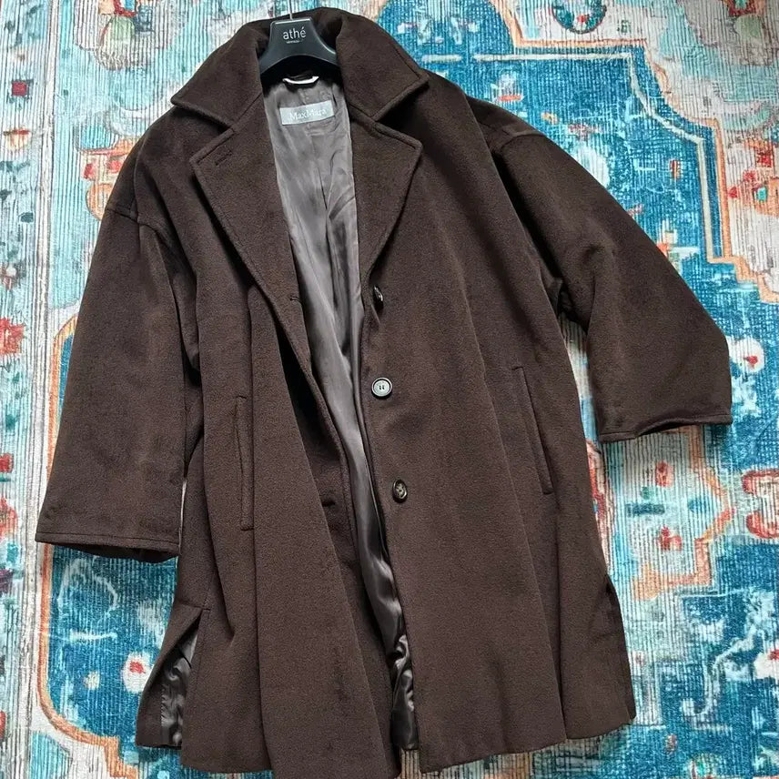 [BUNJANG] Max Mara Oversized Coat Lana Wool / 막스마라 오버핏 코트 라나울 100%